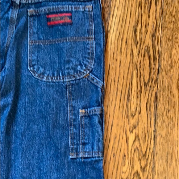 Wrangler Blue Jeans Denim Girls Size 10 High Waist Twenty X - Picture 7 of 8